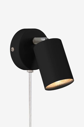 Nordlux - Vegglampe Explore - Svart - Vegglamper - Fra Homeroom