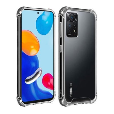 Xiaomi Redmi Note 11 Pro Stöttåligt TPU Mobilskal - Transparent