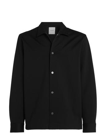 Calvin Klein Comfort Knit Overshirt Svart
