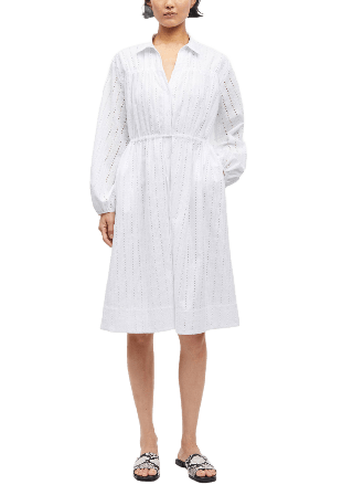 SAMSOE SAMANAROLA DRESS 15643 Klänningar Dam Vit S