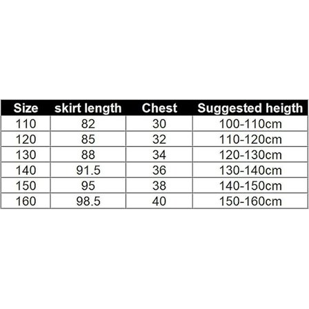 Adams Family Girl's Wednesday Cosplay rollspelskostym 120cm