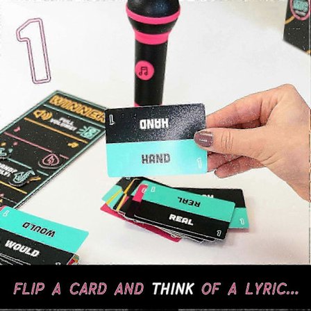 Grab The Mic Karaoke Spel Spännande Grab The Mic, 2-10 Spelare 250 Textkort (FMY)