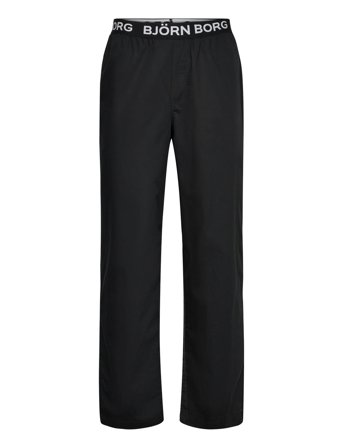 Core Woven Logo Pyjama Pants Black Björn Borg