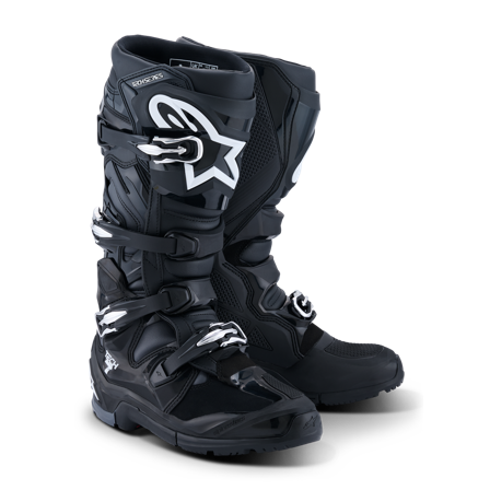 Botas Enduro Alpinestars Tech 7 Negro/Antracita/Blanco 52