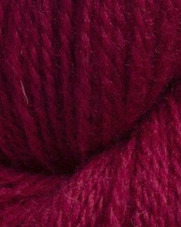 Garn Järbo 2 Fä. Wolle Dunkelrot