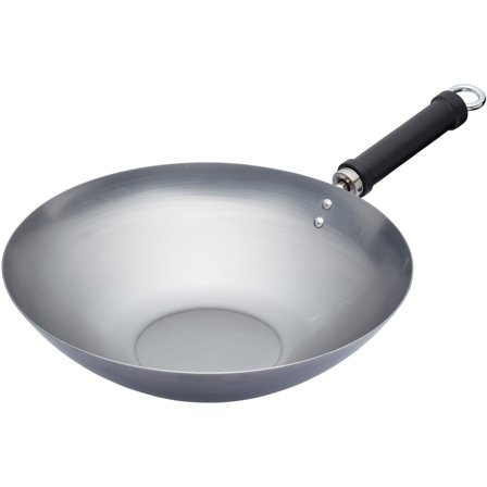 KitchenCraft Wokkipannu 30 cm, harmaa