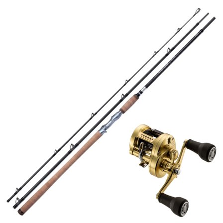 Shimano Speedmaster 12'4'' 50-120g Conquest Salmon Combo