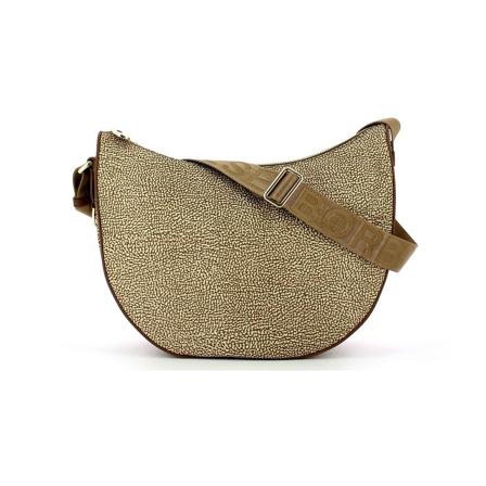 Borbonese, Bag Bruin, Dames, Maat:ONE Size,nylon