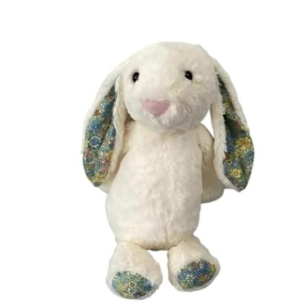 Jellycat - Blossom Tulip Pink Kanin - Gave til jenter gutter barn kvinner gul 35 cm hvit