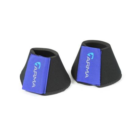 Arma Neopren Horse Overreach Boots Pony Royal Blue/svart