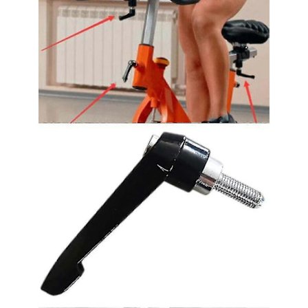 Sätesjusteringshandtag kompatibel med stationär motionscykel inomhuscykling_Newway