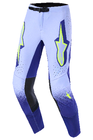 Crossbukser Alpinestars Supertech Scenz Lilla/Gul 38