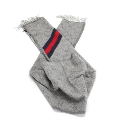 Gucci Vintage Pre-owned Scarves Grå, Dame Vintage Accessories, Størrelse: ONE Size