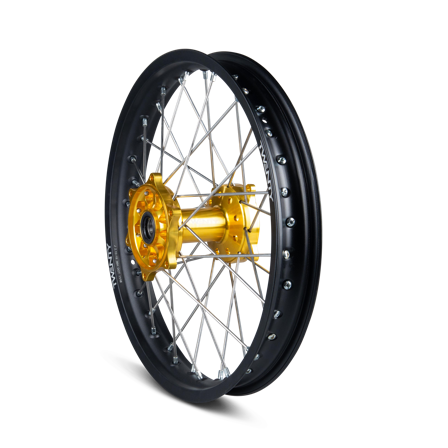Roue Arrière Cross Twenty Noir-Or 19" - Suzuki RM-Z 250 2004-2026