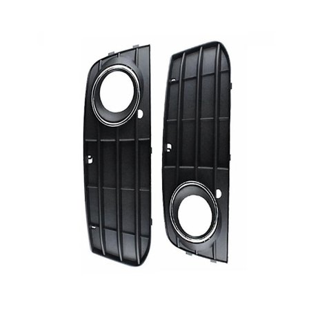 1 par bilstötfångarens ventilationsgaller (lh+rh) för A4 B8 2007-2012