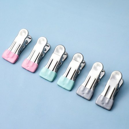 30 stk fargede klesklyper, praktiske klesklyper, m