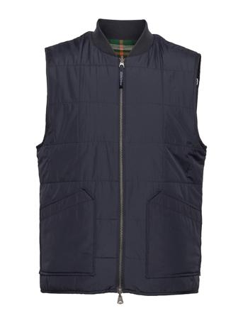 Joffrey Quilted Reversable Vest Blue Lexington Clothing