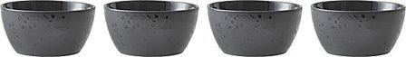 Skålsett Svart/Svart 12CM 4STK