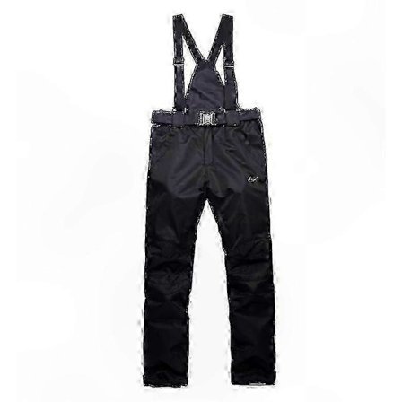 Isolerte skibukser for menn for vinteren, vanntette og vindtette snøbukser med termisk beskyttelse