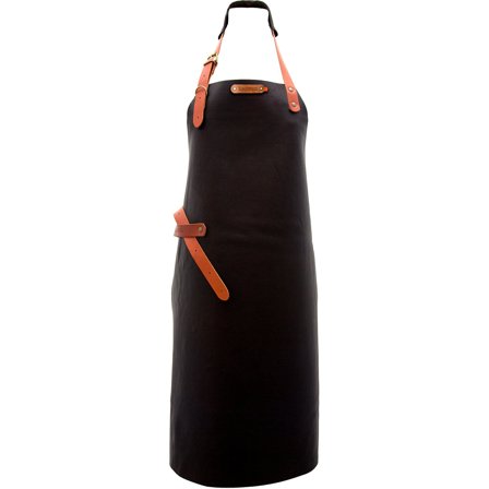 Xapron Montana forklæde i sort, XL | KitchenOne