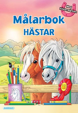 KÄRNAN MÅLARBOK HÄSTAR Skapa & pyssla Unisex ONESIZE