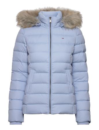 Tjw Basic Hooded Down Jacket Tommy Jeans Blue