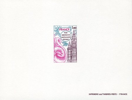 Frankrig 1977 - YT 1948 - Luxusprøvetryk