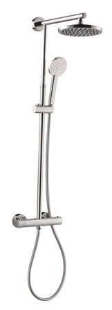 Adora Infigo L Dusjsett tak+hånddusj, 150 c/c, Ø 200 mm, Baderom