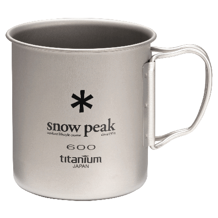 Snow Peak Titanium Single Wall 600 Mug