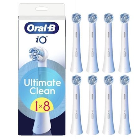 Borstar - ORAL-B - iO refills Ultimate Clean - 8-pack - Vita