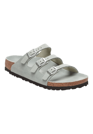 Birkenstock Florida LENB HEX Sandaler Dam Grå 38