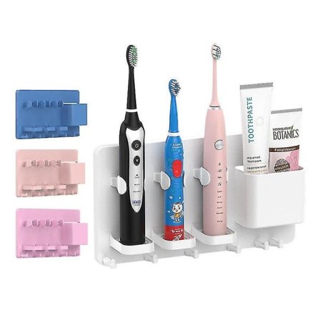 Tandbørsteholder 28cm Badeværelsesopbevaring Elektrisk Tandbørsteholder
