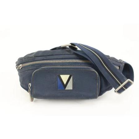 Louis Vuitton Vintage, Pre-owned Leather louis-vuitton-bags Blauw, Dames, Maat:ONE Size