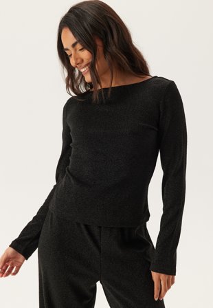 Pieces Pcjina Ls Boatneck Top Jrs Vaatteet