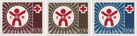 Jugoslavien 1977 - Tvangstillægsmærke MICHEL 53-55 - Postfrisk