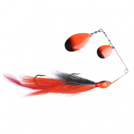 MIG Spinner - Fluorescent Red/Black