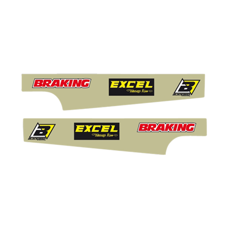 Swingarmstickers Blackbird - Yamaha WR 450F 2016-2016