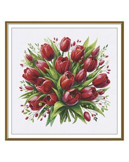 Stickpackung Bild Bouquet Liebe - Nova Sloboda