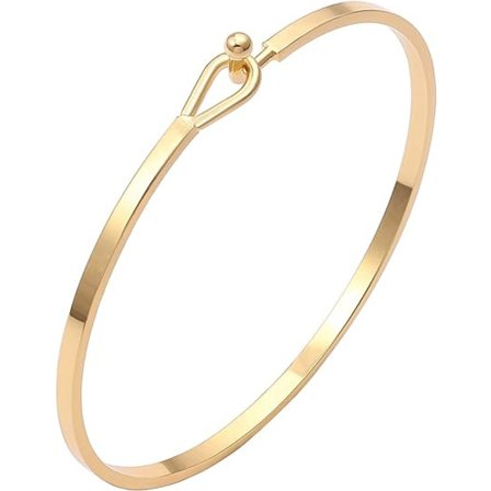 Delikat armbånd i guld til kvinder - Enkelt, delikat, tyndt armbånd