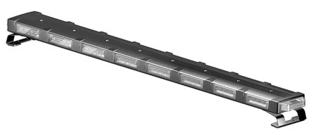 Rutab 740-7083 Advarsel lysbjælke aluminiumskabinet, LED 170 W, 1803 mm, Belysning