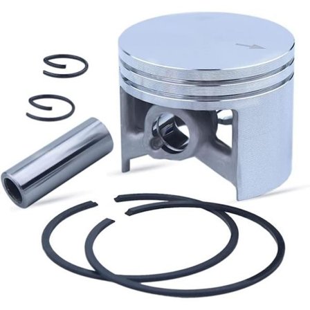 50 mm mäntä Stihl 044 MS440 -malleihin, renkaat, lukorenkaat, 12 mm männän tappi, sarja 1128 030 2015, männänsarja