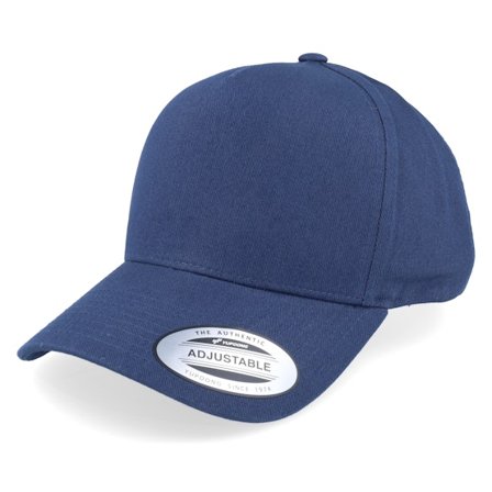 Yupoong - Blue - adjustable - Cap - Curved A-Frame Navy Adjustable - Hatstore