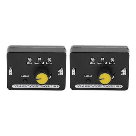 RC Servo Tester, Manuell Hastighetsregulering, MCU-kontroll, 2PCS, Servo Konsistens Master, Motor DC4.86V