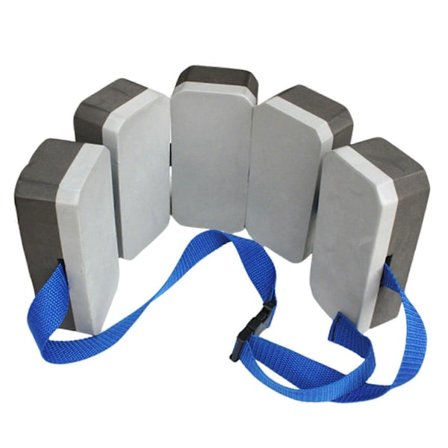 Svømmebælte til børn - Justerbart flydebælte til svømning, vandaktiviteter, EVA-materiale, sort farve, velegnet til strand, sø, flod, (FMY)