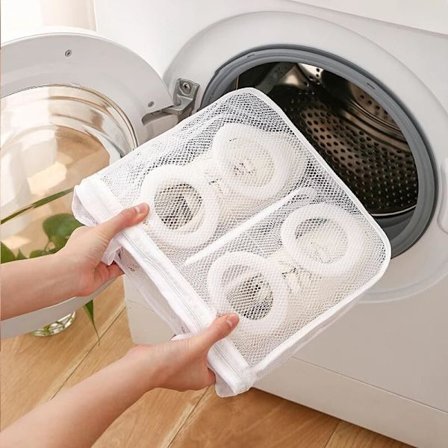 Skotvättpåse, Tvätta Skor i Tvättmaskin, Skotorkpåse, Tvättenät, Förvaringsväska, Skydda Dina Skor Från Skador