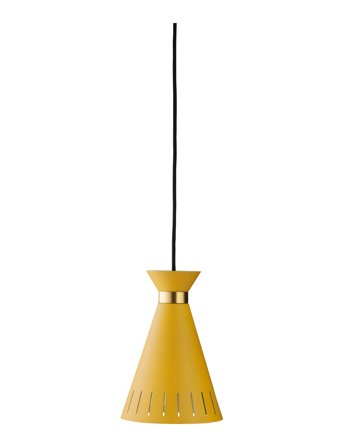 Warm Nordic Cone Pendant - Yellow - ONE SIZE