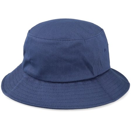 Flexfit - Ble bucket Kapelusz - Organic Cotton Blue Bucket @ Hatstore