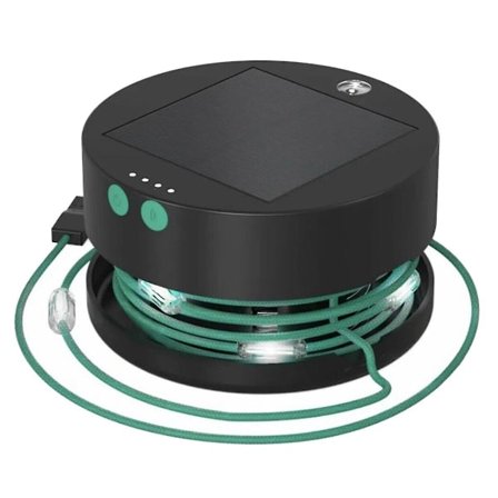 Udendørs Camping Lampe Solcelle Lys Kæde Led Camping Lampe Telefon Oplader Udendørs Gadgets Campingudstyr