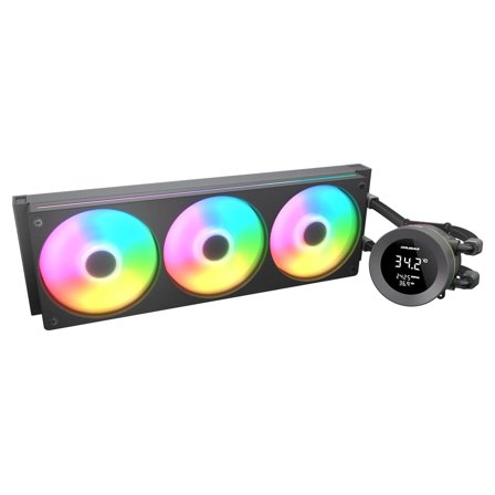 COUGAR CPU Wasserkühlung Poseidon Vistek 360, ARGB, Schwarz