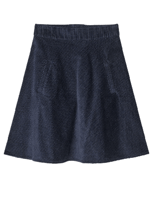 Mads Nørgaard Pretty Cord Stelly Skirt Kjolar Dam Blå 34